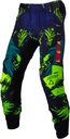Pant Moto 5.5 I.K.S Jungle black-lime-blue