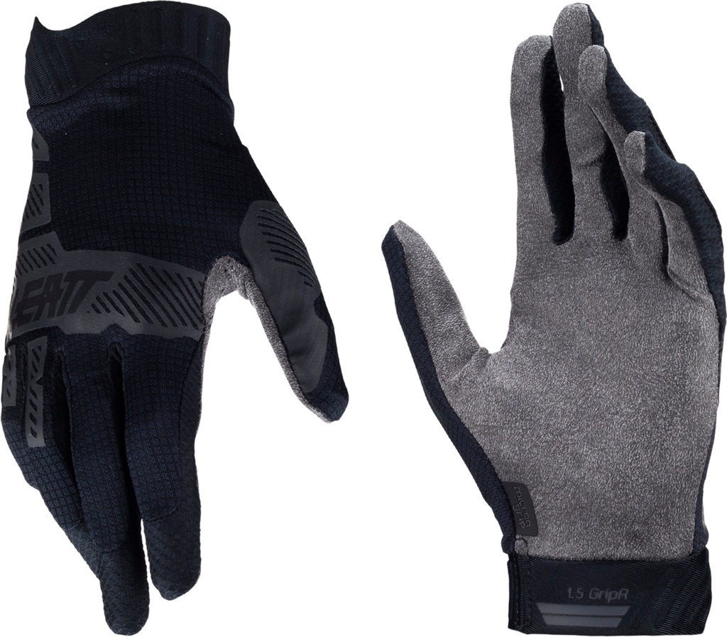 Glove Moto 1.5 Mini/Junior black-grey