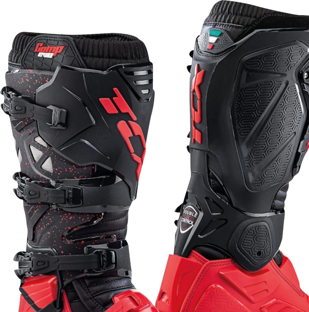 Boots COMP EVO 2 MICHELIN black-red