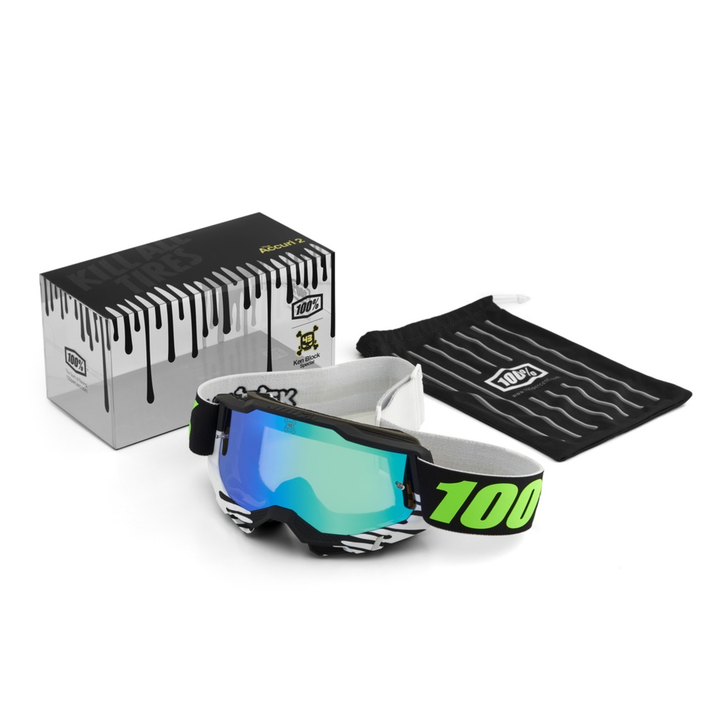 Accuri 2 Goggle KB43 - Mirror Green Lens