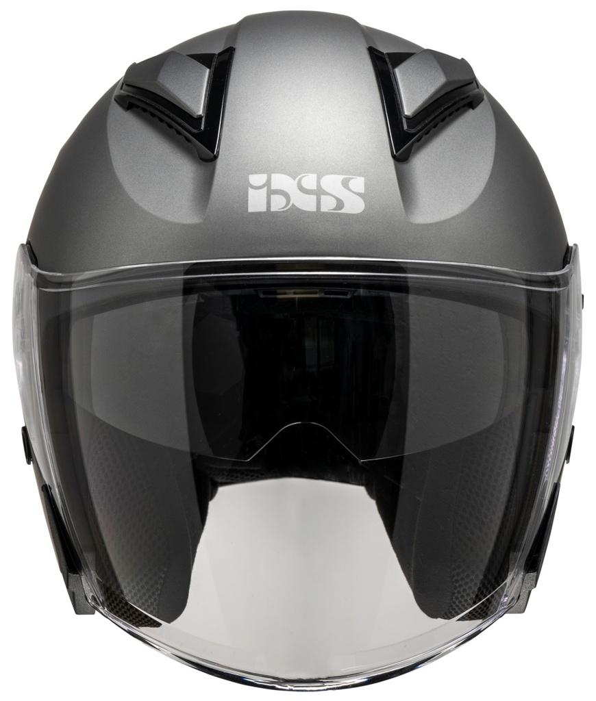 Jet Helmet iXS868 SV matt grey