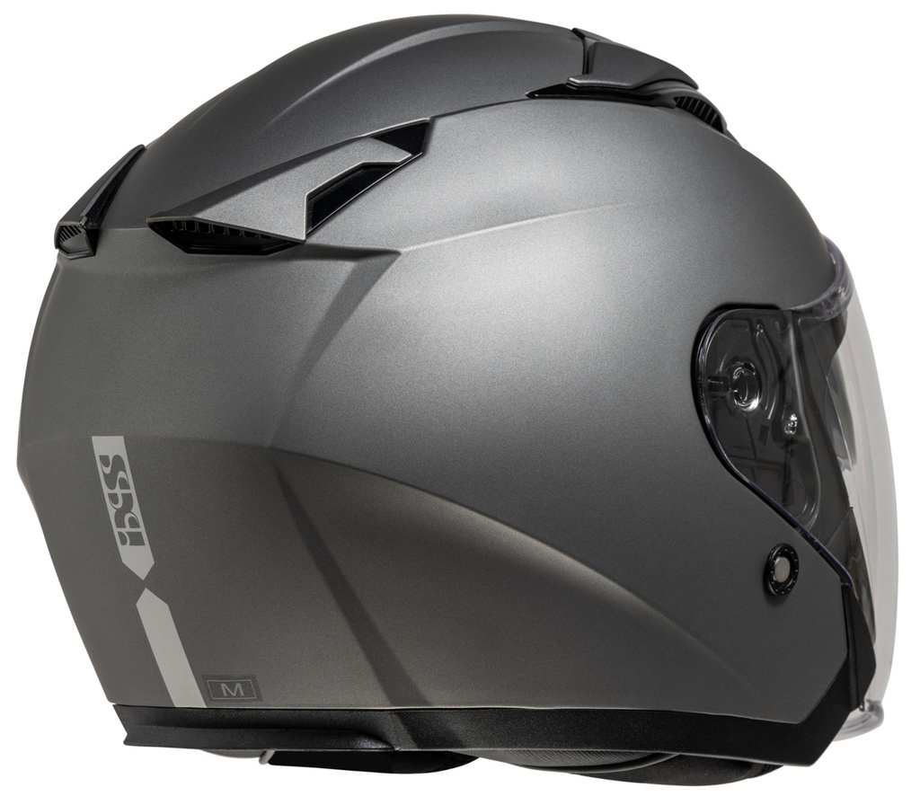 Jet Helmet iXS868 SV matt grey