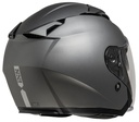 Jet Helmet iXS868 SV matt grey
