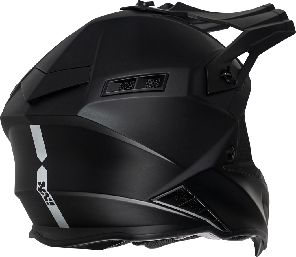 Cross Helmet iXS189FG 1.0 black mat