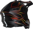 Cross Helmet iXS189FG 2.0 black matt-red