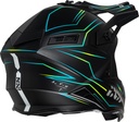 Cross Helmet iXS189FG 2.0 black matt-yellow fluo