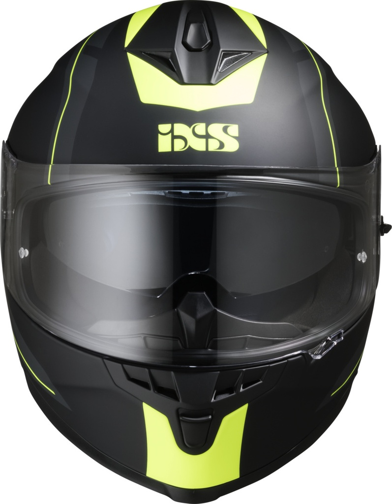 Full Face Helmet 1100 2.0 black matt-yellow