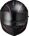 Full Face Helmet iXS1100 2.1 black-red matt