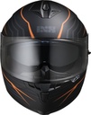 Full Face Helmet iXS1100 2.1 black-orange matt