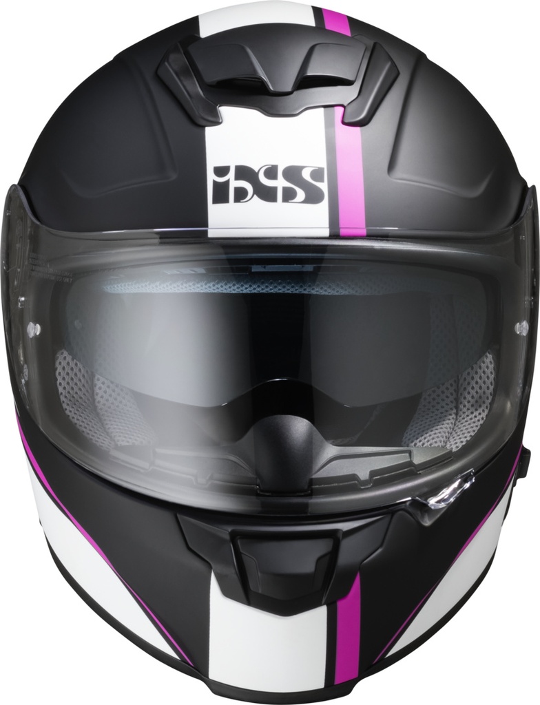 Full Face Helmet iXS215 2.1 black-matte-white-pink