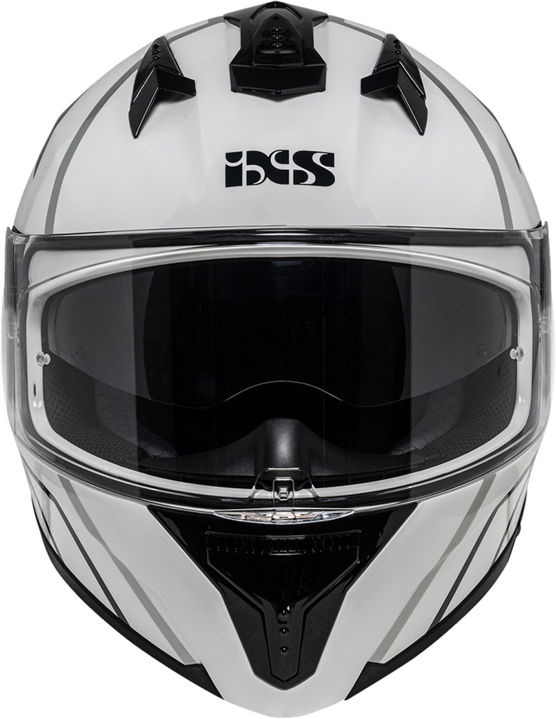 Full Face Helmet iXS217 2.0 white-black