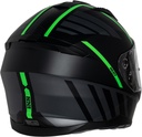 Full Face Helmet iXS217 2.0 black matt-green fluo