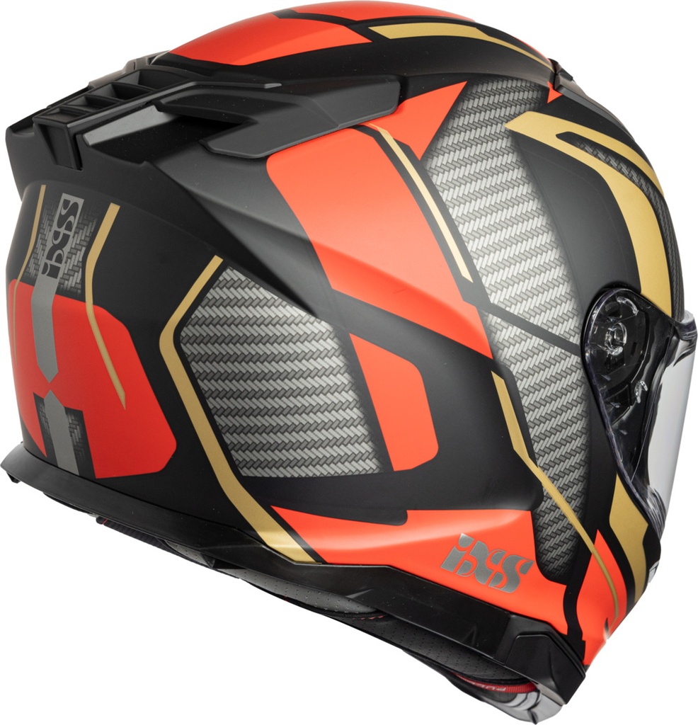 Full Face Helmet iXS912 SV 2.0 Blade matt black-red
