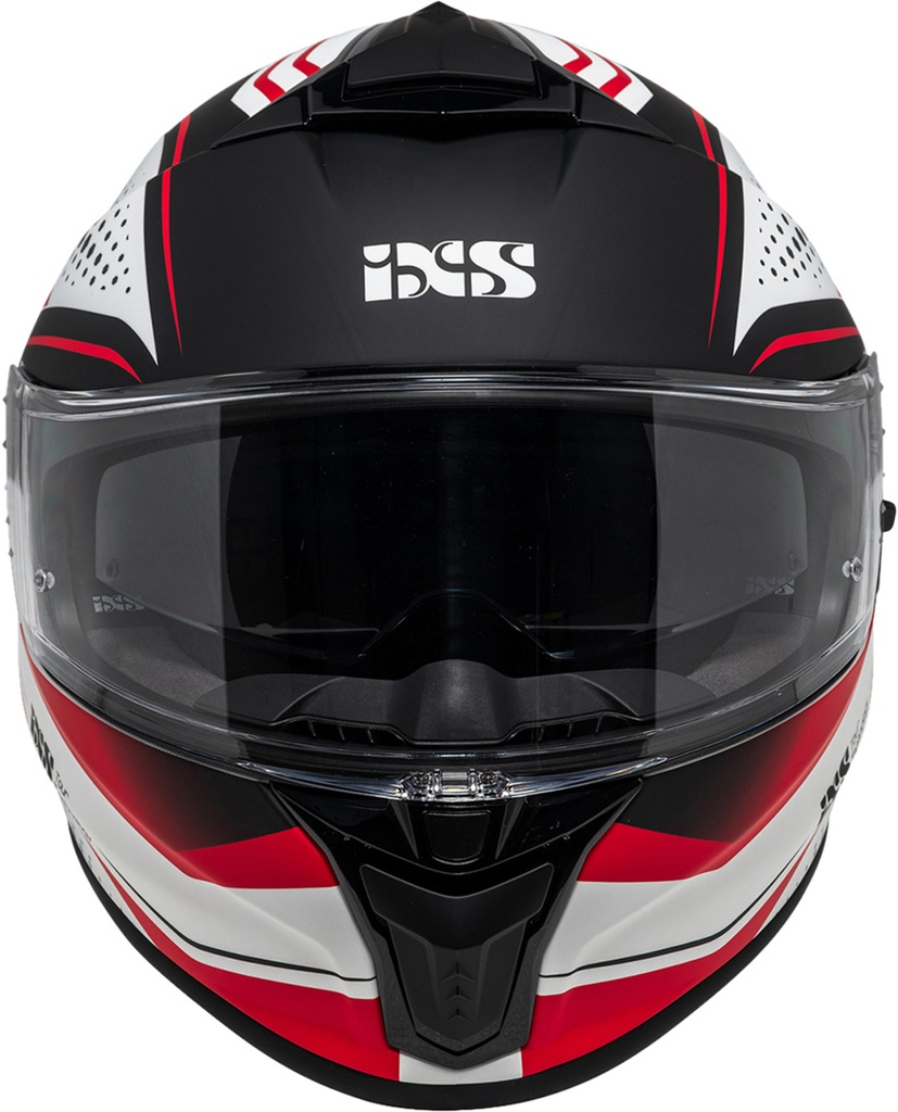 Full Face Helmet iXS422 FG 2.2 white matt-red