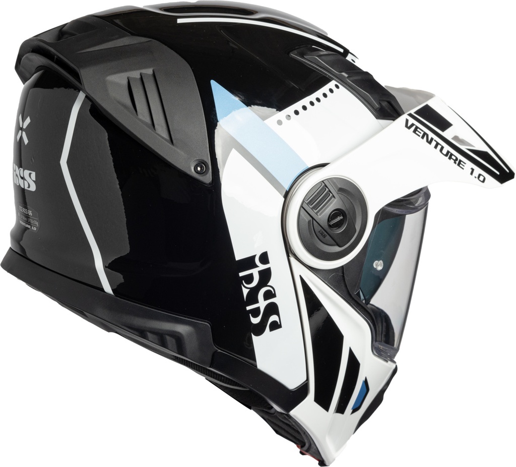 Venture 1.0 flip-up helmet black-white-anthracite