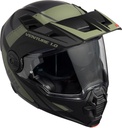 Flip-up helmet Venture 1.0 matt black-anthracite-olive