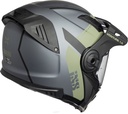 Flip-up helmet Venture 1.0 matt black-anthracite-olive