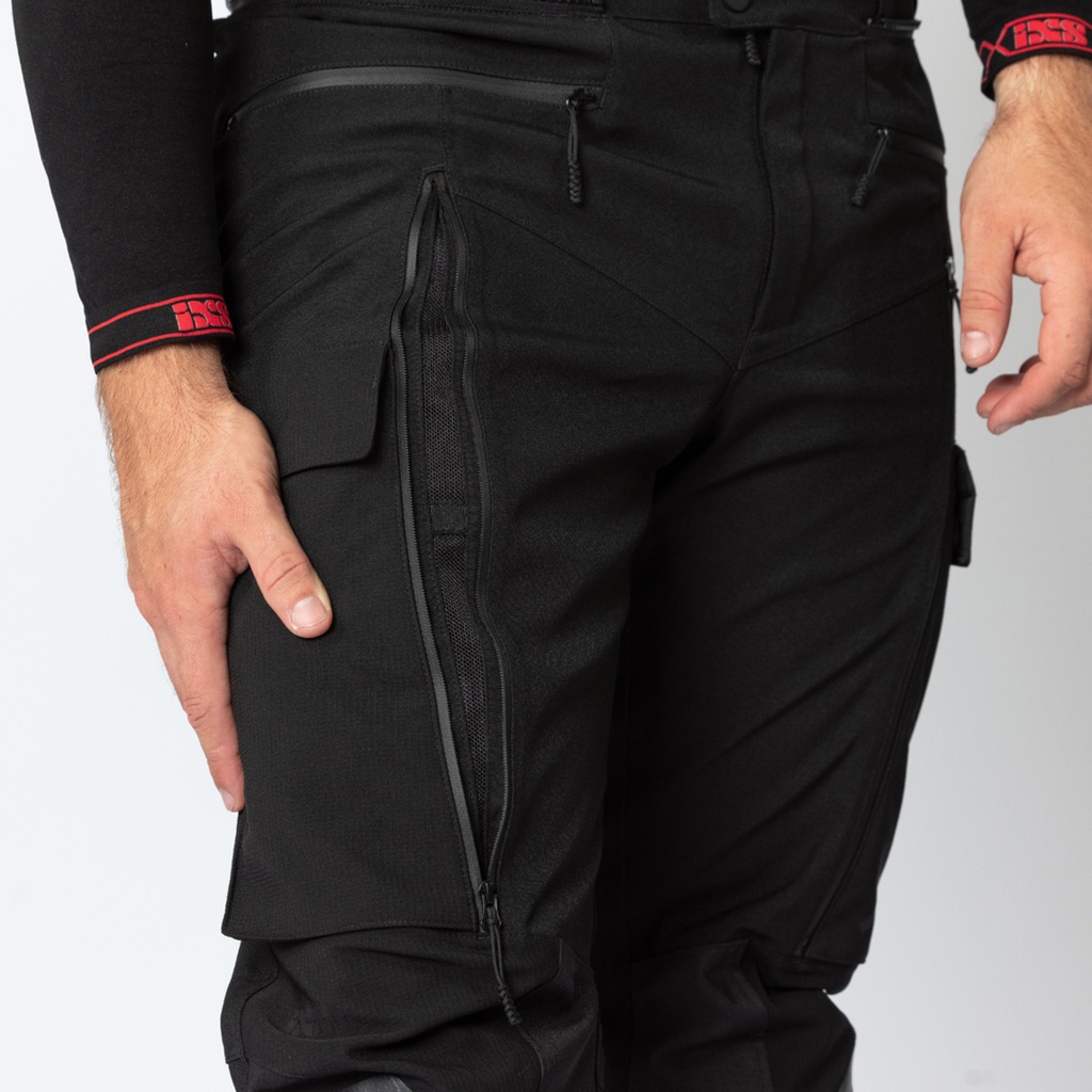 Venture-STX 1.0 laminated pants black