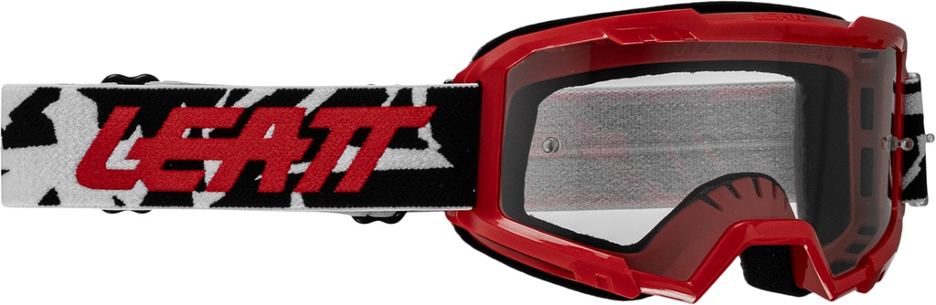 Goggle Vizion 2.5s Small Red Clear 90 VLT