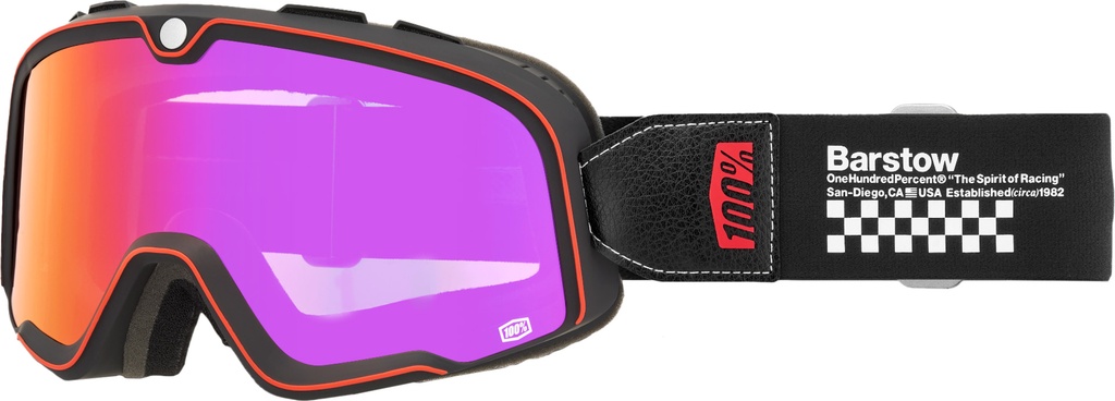 Goggle Barstow Erban - Mirror Dark Red Lens