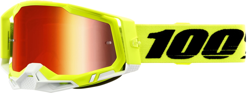 Goggle Racecraft 2 Yellow - Mirror Red