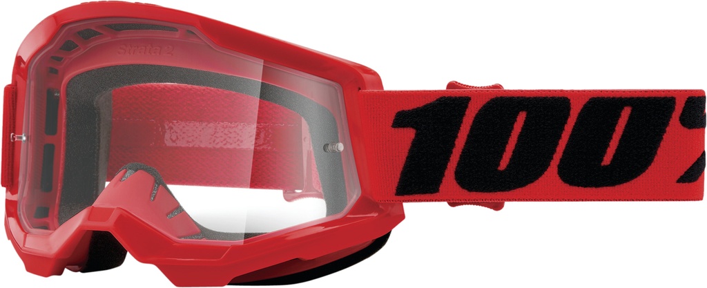 Goggle Strata 2 Red - Clear Lens