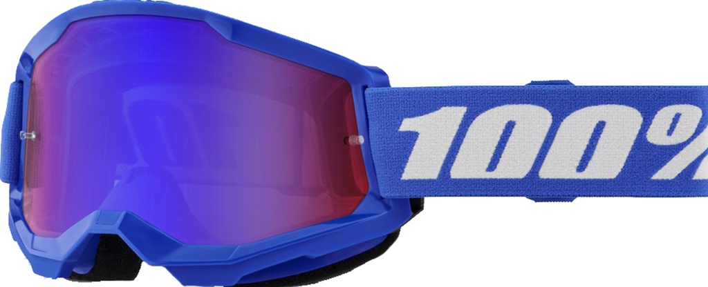 Goggle Strata 2 Blue - Mirror Red/Blue Lens