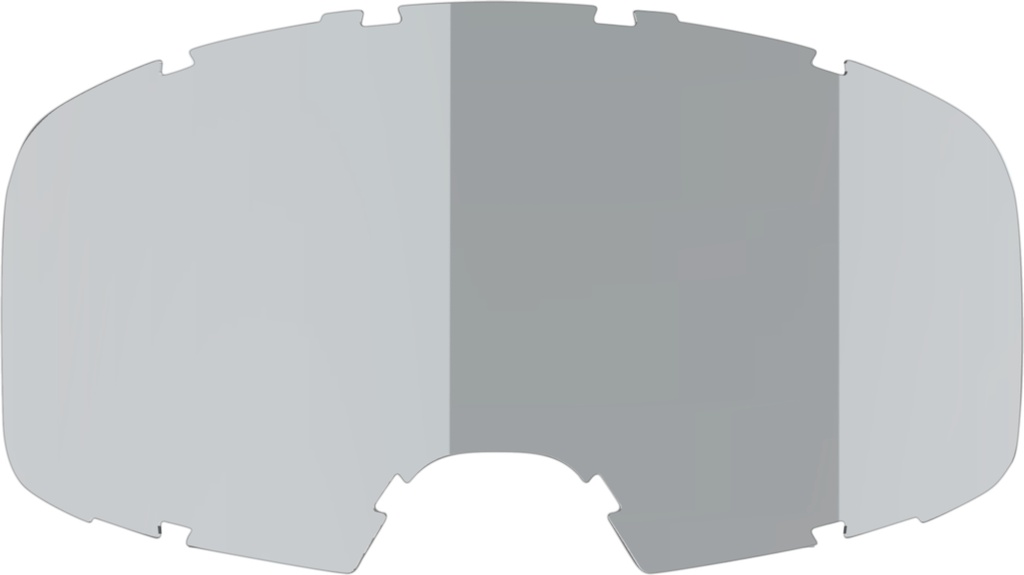 single mirror lens (smoke) silver one-size