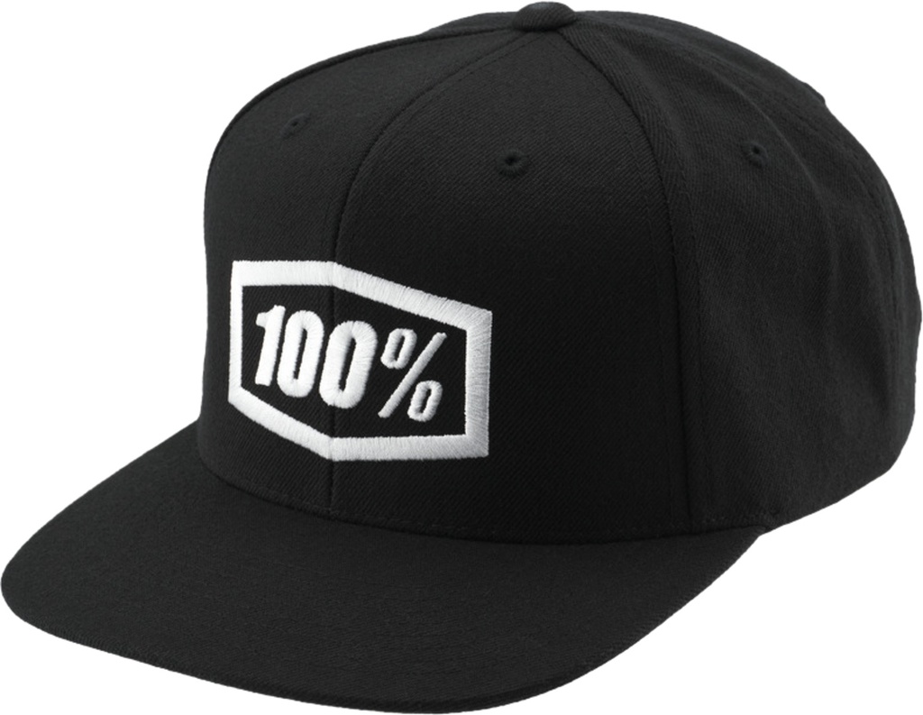 ICON Snapback Cap Black
