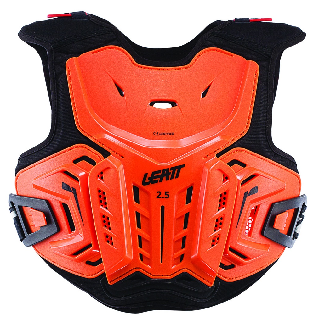Chest protector 2.5 Junior orange-white