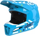 Helmet Moto 2.5 V24 Cyan blue-white