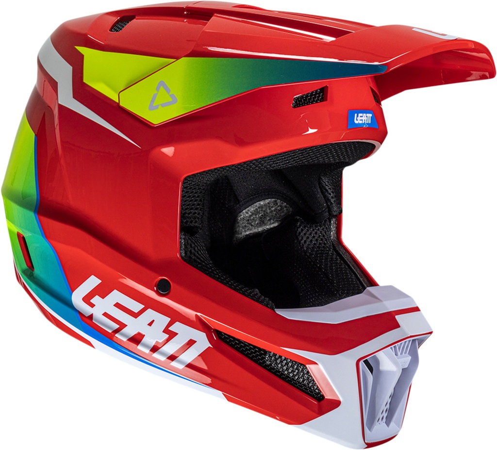 Helmet Moto 2.5 V25 red red-white