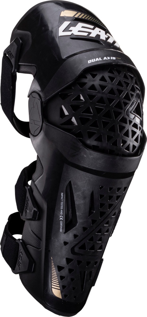 Knee & Shin Guard Dual Axis Pro black