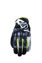 Gloves RS-C white-yellow fluo