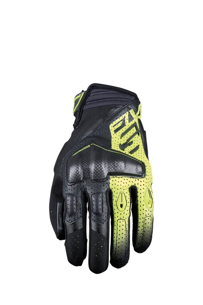 Gloves RS-C EVO black-fluo yellow