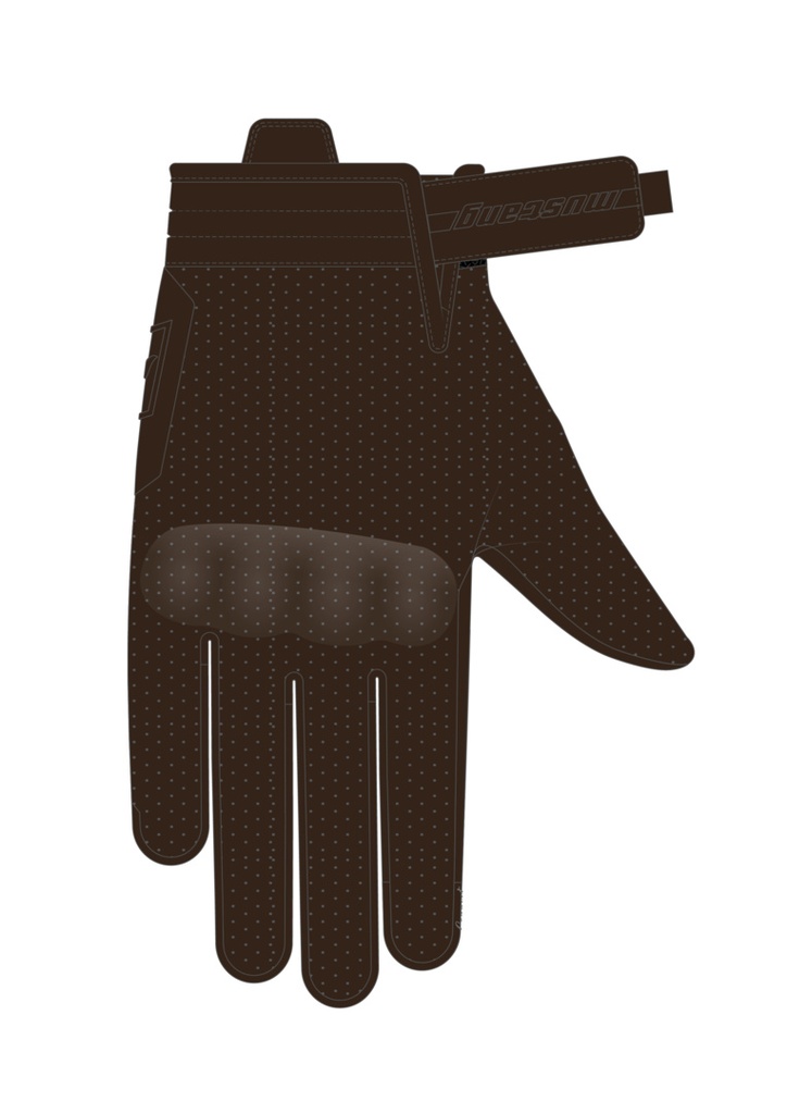 Gloves Mustang Evo brown