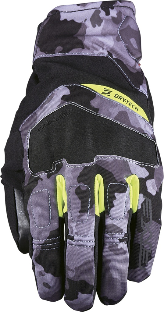 Gloves BOXER Evo WP camo grey-yellow