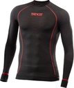 Functional shirt-long sleeve BlazeFit TS2W black-red