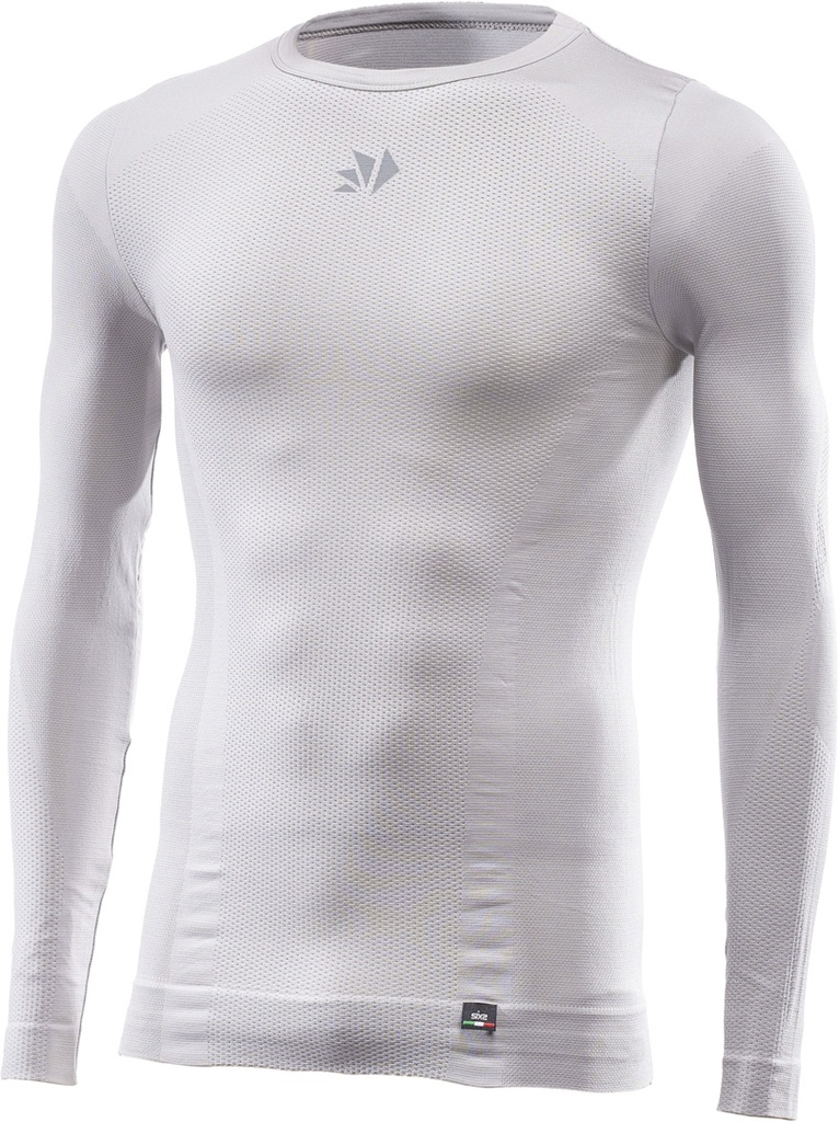 Long sleeve functional shirt TS2 V2 silver-white