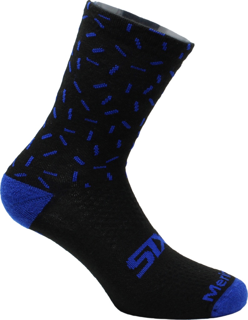 Socks short MERINOS SOCKS black-blue