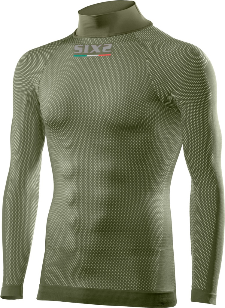 Long sleeve turtleneck jersey ARMY green