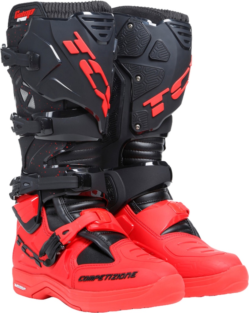 Boots COMP EVO 2 MICHELIN black-red
