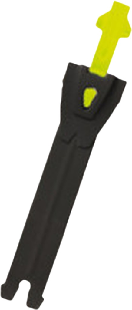 Ratchet Alu 12.5 cm black-fluo yellow