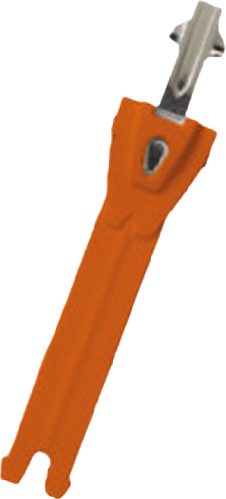 Ratchet Alu 12.5 cm orange-silver