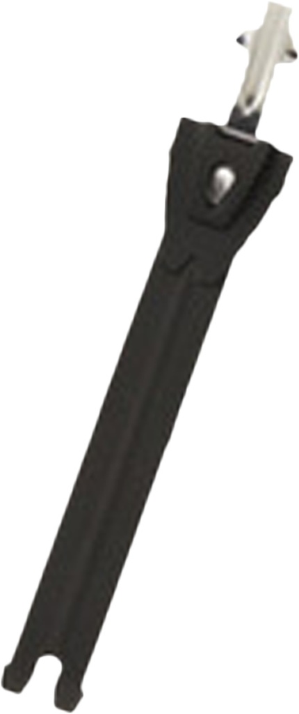 Ratchet Alu 15 cm fluo black silver