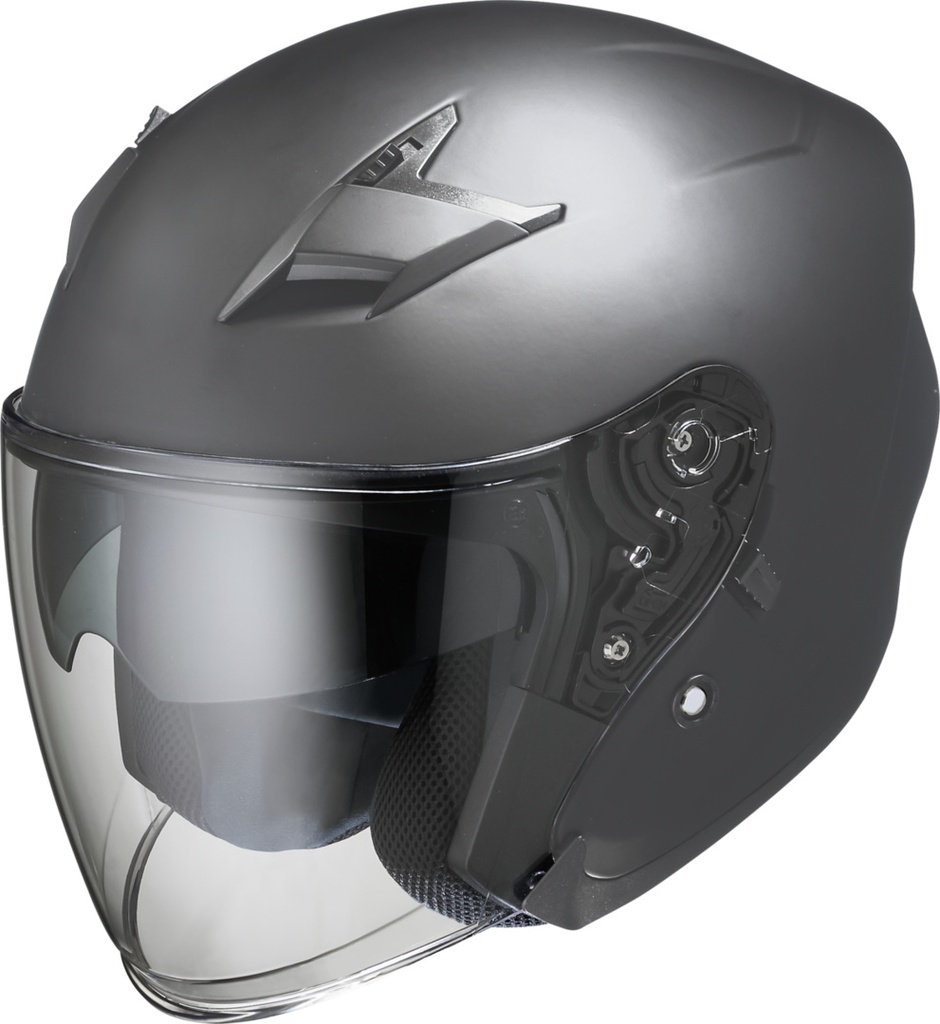 Jet Helmet iXS99 1.0 titanium matt