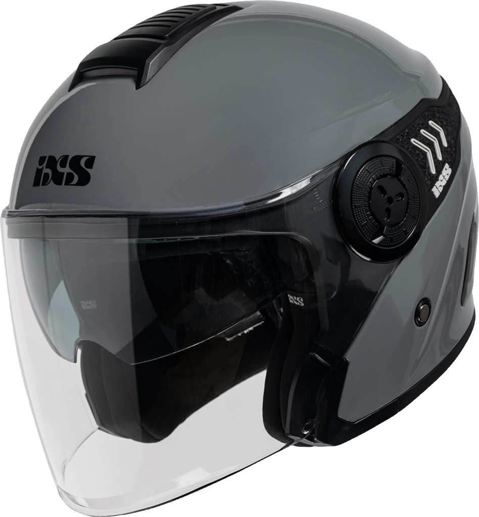 Jet helmet iXS100 1.0 grey glossy