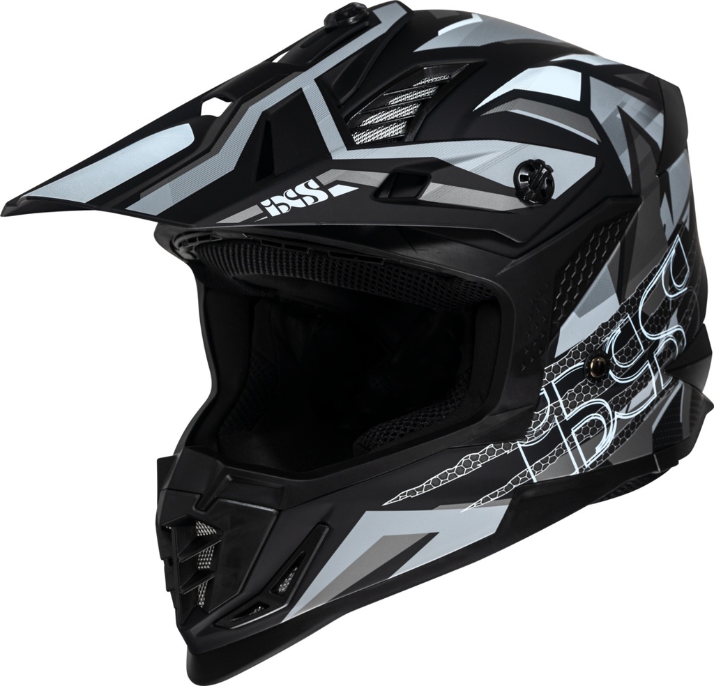 Cross Helmet iXS363 2.0 black matt-anthracite-white