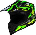 Cross Helmet iXS363 2.0 black matt-yellow fluo-green fluo