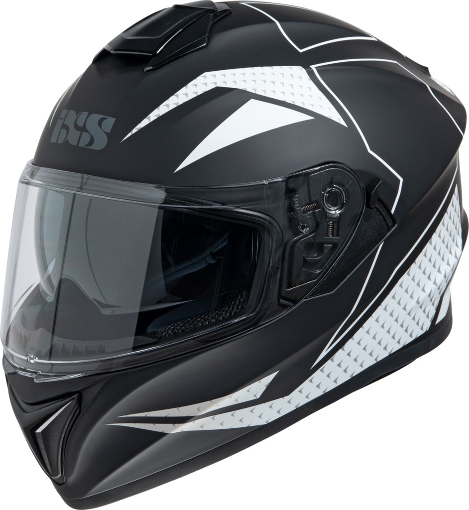 Full Face Helmet iXS216 2.0 black matt-white